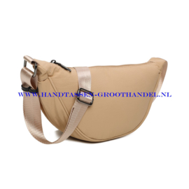 N28 Crossbody - Heuptas - Bumbag Ines Delaure 1683453 iced coffee (beige taupe)