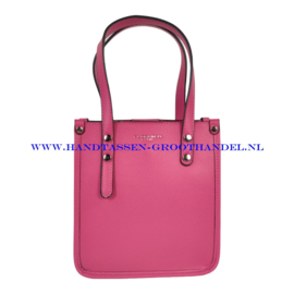 N38 Handtas Flora & Co 3658 fuchsia (roze)