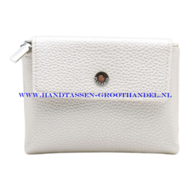 N75 portemonnee Flora & Co 5019 ivoor (parlemoer)