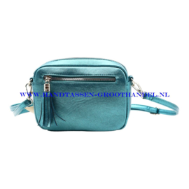 N34 Handtas Flora & Co 2308 bleu canard (blauw)