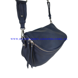 N36 Handtas/heuptas Flora & Co 8038 blauw