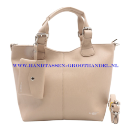 N40 Handtas Flora & Co 7143 beige