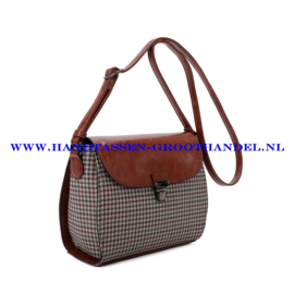 N73 Handtas Ines Delaure 1683103 choco (bruin)