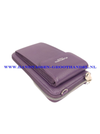 N33 portemonnee met telefoonvak Flora & Co 6016 violet (paars)