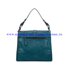 N40 Handtas Ines Delaure 1683091 bleu canard (blauw)