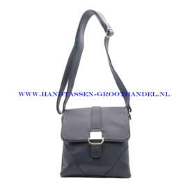 N72 Handtas Flora & Co 11431 blauw