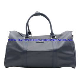 N45 Weekendtas-sporttas Flora & Co 8565 blauw