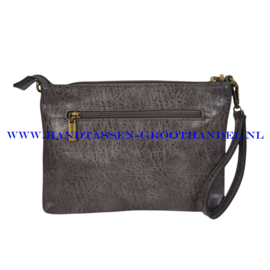 N33 Crossbodytas - clutch Mandoline md-9064 grijs