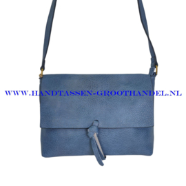 N32 Handtas Flora & Co 8044 bleu jeans (blauw)