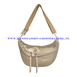 N34 Crossbody - Heuptas - Bumbag Flora & Co 3644 taupe metal (goudkleurig)