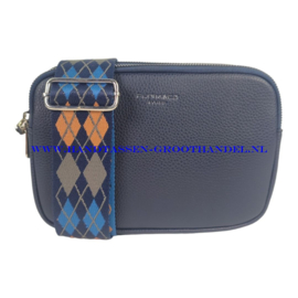 N38 Handtas Flora & Co 3647 blauw