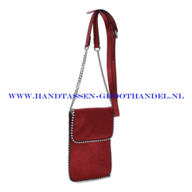 N21 Handtas Ines Delaure 1682592 rood