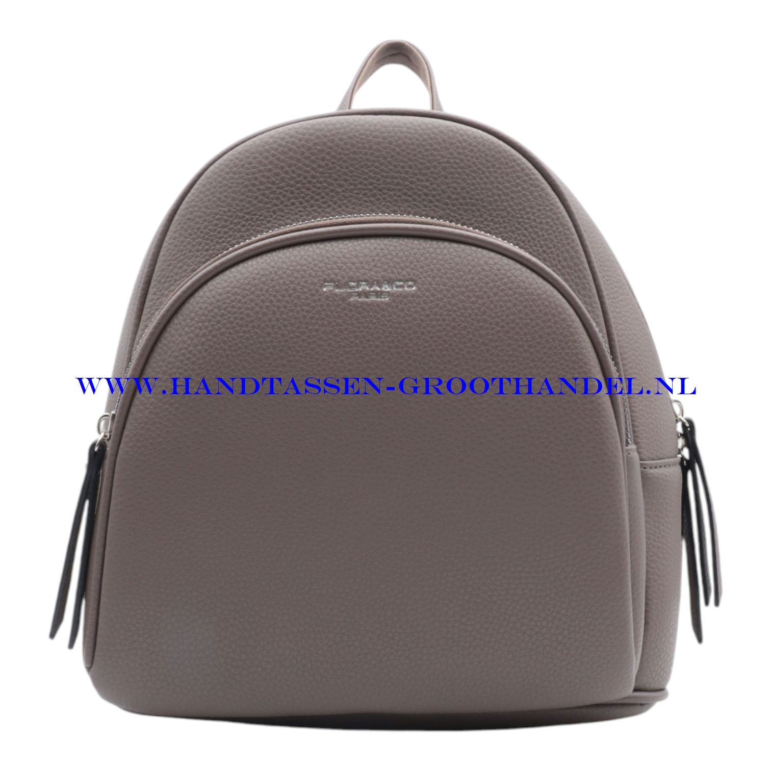 N73 Handtas Flora & Co 2591 taupe fonce
