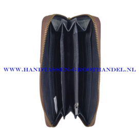 N27 portemonnee Mandoline 353 coffee (bruin)