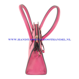 N69 Handtas Flora & Co 2585 fuchsia (roze)