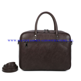 N71 Laptop tas Blue Smith 128021 marron (bruin)