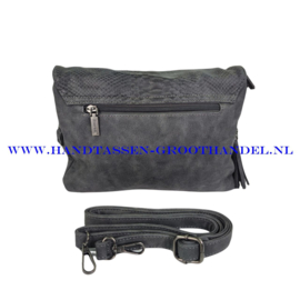 N73 Dubbele clutch met flap Eternel 6424 grijs