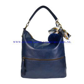 N73 Handtas Flora & Co 2559 blauw