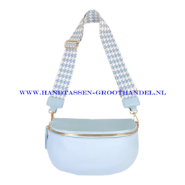 N28 Crossbody - Heuptas - Bumbag Flora & Co 3668 bleu claire (blauw)