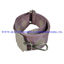 Fashionable handtasriem 4 zilver