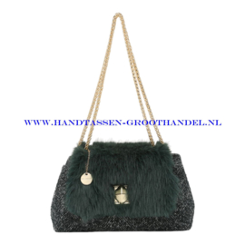 N41 Handtas Kassandra & Co 70910 groen
