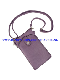 N24 crossbody telefoontasje Flora & Co H2589 violet (paars)