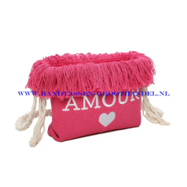 N87 Strandtas Ines Delaure 1685141 framboise