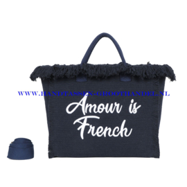 N32 Strandtas Ines Delaure 1685143 blauw