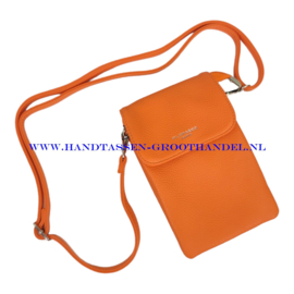 N25 crossbody telefoontasje Flora & Co 3609 oranje