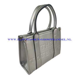 N33 Handtas Qischa zhl35 zilver