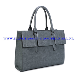 N41 Handtas Ines Delaure 1682781 gris sauge (grijs)