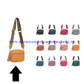 N6 handtas - crossbodytas Dudlin 9360-199d geel