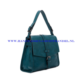N40 Handtas Ines Delaure 1683091 bleu canard (blauw)