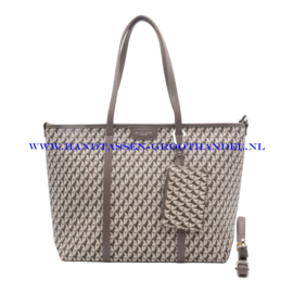 N69 Handtas Flora & Co 8544 taupe