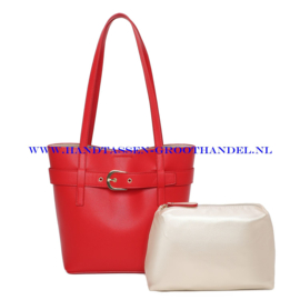 N117 Handtas Ines Delaure 1683835 feu (rood)