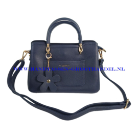 N111 Handtas Flora & Co 6931 blauw