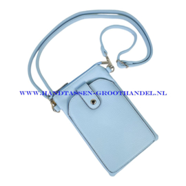 N24 crossbody telefoontasje Flora & Co H2589 bleu claire (blauw)