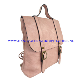 N81 Handtas Mandoline 26024 pink (roze)