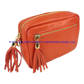 N36 crossbodytas 9986 donker oranje - goud