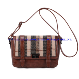 N73 Handtas Ines Delaure 1683512 choco (bruin)