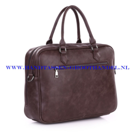 N81 Laptop tas Blue Smith 128007 marron (bruin)