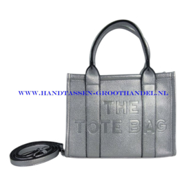 N72 Handtas Qischa L603 zilver