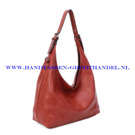 N39 Handtas Ines Delaure 1682832 brique (bruin - rood)