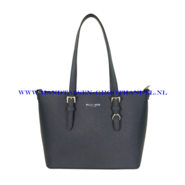 N73 Handtas Flora & Co F9179 blauw