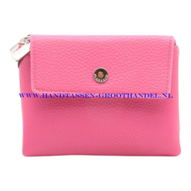 N75 portemonnee Flora & Co 5019 fuchsia