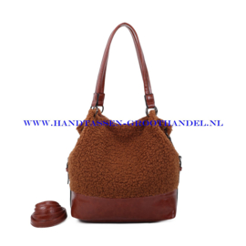 N40 Handtas Ines Delaure 1683521 camel