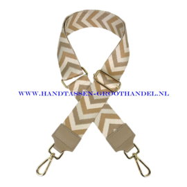 Fashionable handtasriem 24 goud