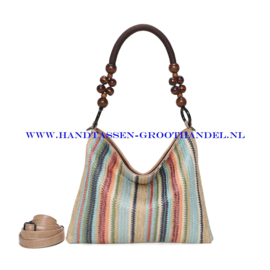 N112 Handtas Ines Delaure 1683787 blauw