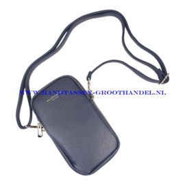 N25 crossbody telefoontasje Flora & Co 3638 blauw