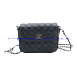 N72 Handtas Flora & Co 2568 zwart
